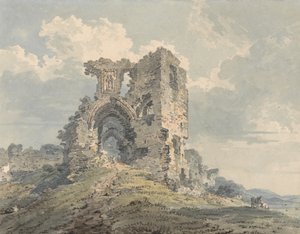 デンビー城 作： Thomas Girtin